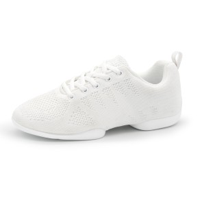 Anna Kern Suny 160 Witte Dames Danssneakers met Splitzool