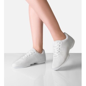 Anna Kern Suny 160 Witte Dames Danssneakers met Splitzool