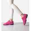 Anna Kern Suny 165 Fuchsia Dames Danssneakers met Splitzool