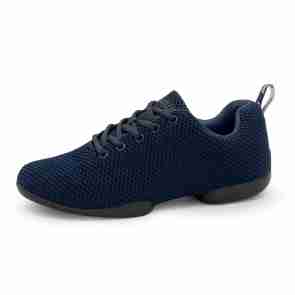 Suny Anna Kern  170 Navy Dames Danssneakers met Splitzool