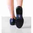 Anna Kern Suny 170 Navy Dames Danssneakers met Splitzool