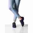 Anna Kern Suny 170 Navy Dames Danssneakers met Splitzool