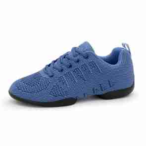 Suny Anna Kern 185 Blauw Dames Danssneakers met Splitzool