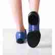 Anna Kern Suny 185 Blauw Dames Danssneakers met Splitzool en draaipunt