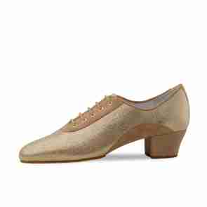 Anna Kern 007-35 Brienne Golg Dames dansschoenen met lage hak