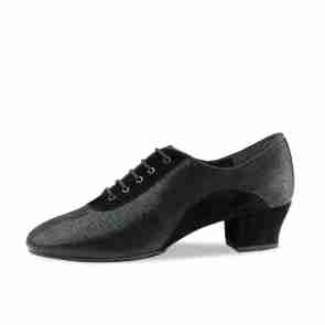 Anna Kern 007-35 Brienne Zwart Dames dansschoenen met lage hak