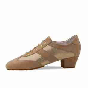 Anna Kern Sandrine Beige dames latin practice dansschoenen