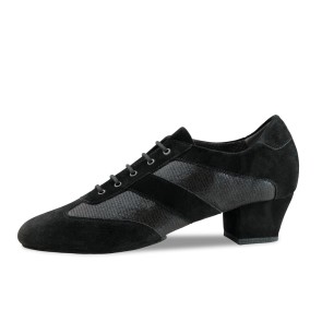 Anna Kern Sandrine 002-35Z zwarte dames Practice Dansschoenen hak 3,5cm