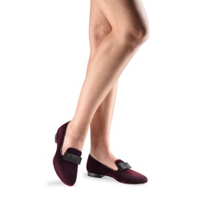 Werner Kern Ava bordeaux rode ballerina schoenen voor dames