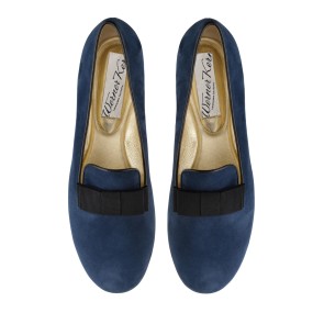 Werner Kern Ive ballerina schoenen dames donkerblauw suede