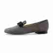 Werner Kern Mag ballerinas voor dames grijze loafers met strik